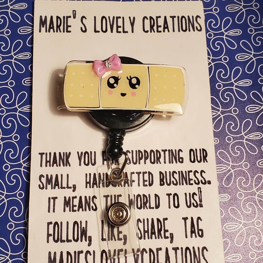 Bandaid Badge Reel